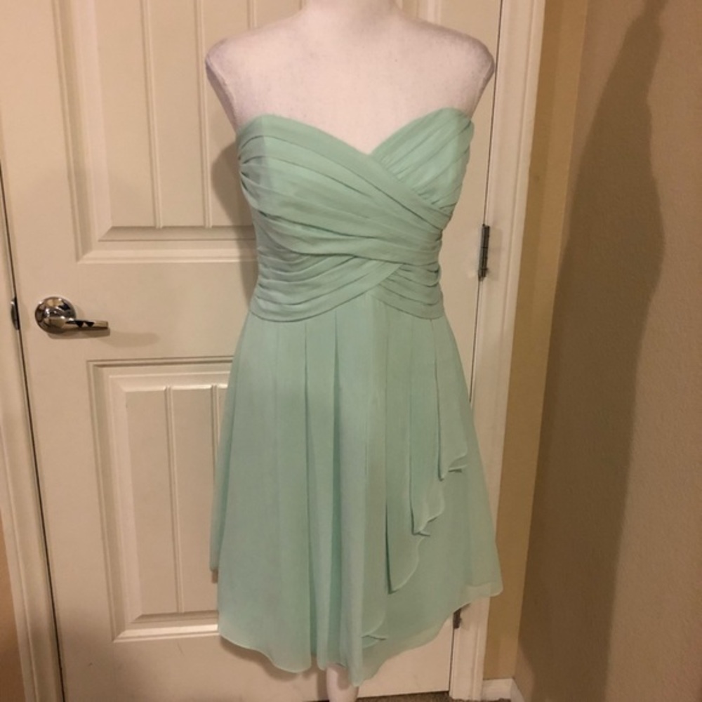 David’s bridal mint dress